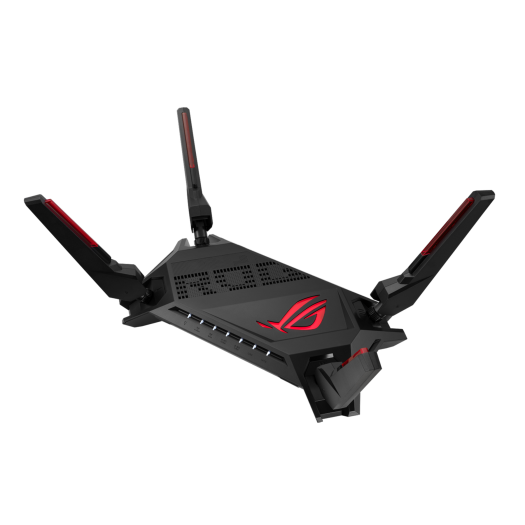 Selecting Gaming Asus AX 6000 Black & Red Modem Router 